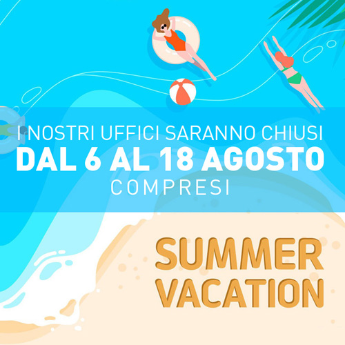 Chiusura Estiva Uffici Woodtech Italia: dal 6 al 18 agosto compresi